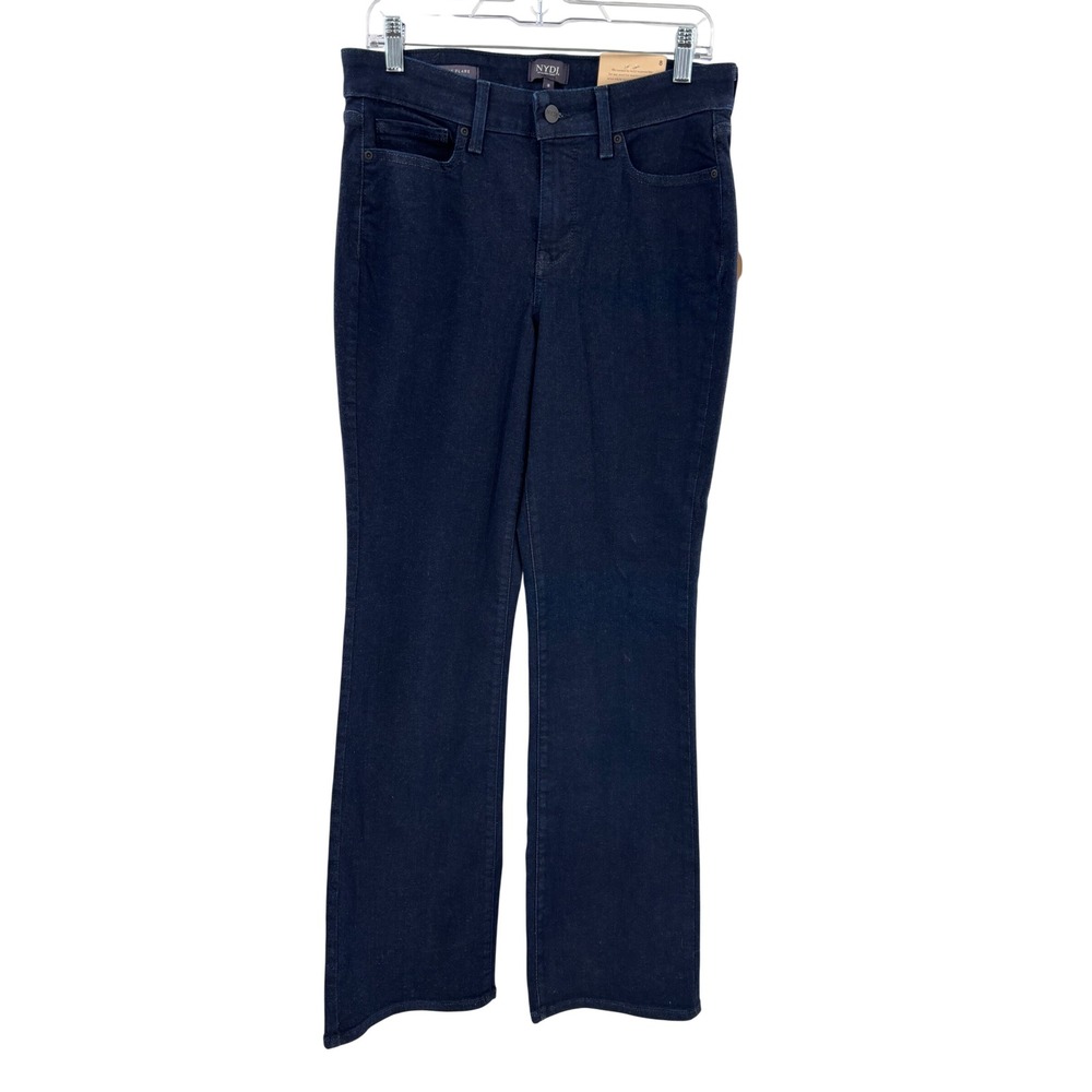 NWY NYDJ Blake High Rise Slim Flair Women Size 8